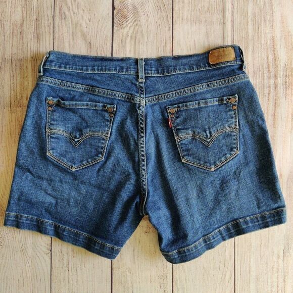 Vintage Levi's 515 high rise shorts sz 4 - Picture 5 of 14